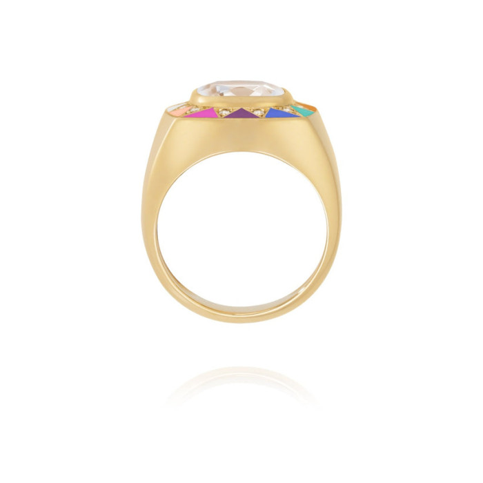 Bague Stella rainbow - taille 54