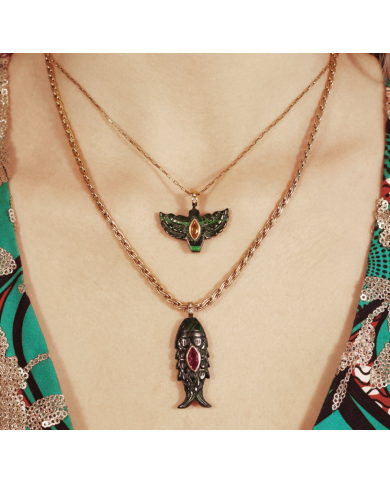 Chaine maille rectangulaire