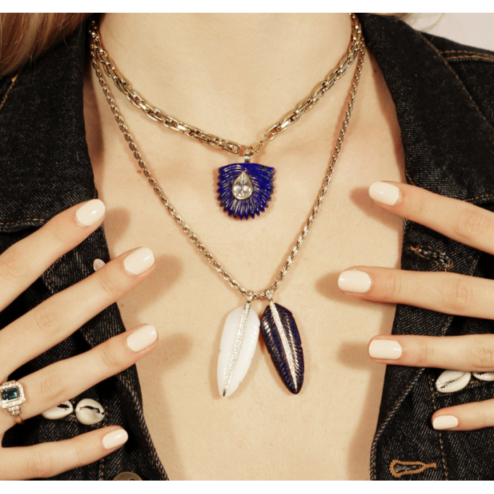 Hollow rope mesh chain