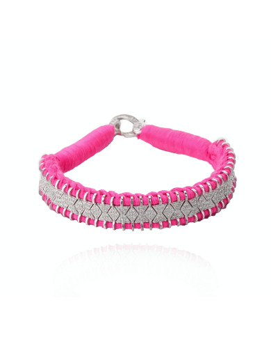 Janeiro Fluo Pink bracelet