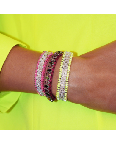 Janeiro Fluo Pink bracelet