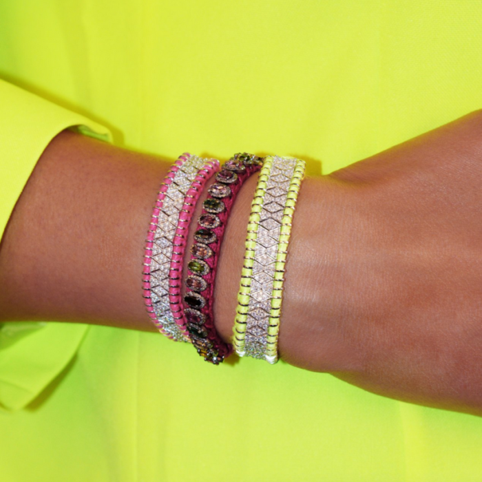 Janeiro Fluo Pink bracelet