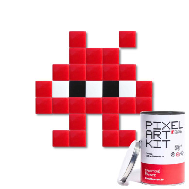 Pixel Art Kit "Les Tiny(s)" - Rouge
