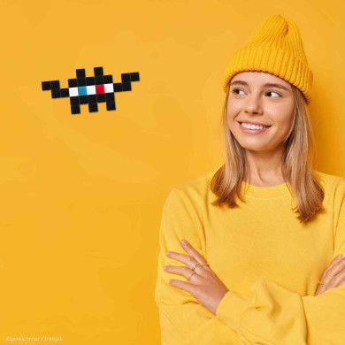 Pixel Art Kit "Les Tiny(s)" - Noir