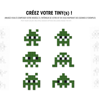 Pixel Art Kit "Les Tiny(s)" - Noir