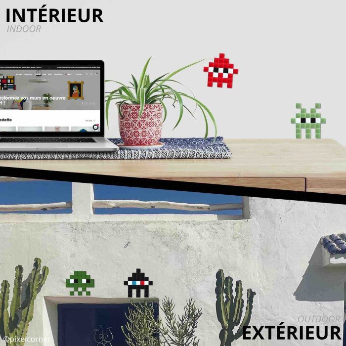 Pixel Art Kit "Les Tiny(s)" - Noir Pixel Art Kit "Les Tiny(s)" - Noir