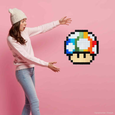 Pixel Art Kit "Big Shroom(s)"