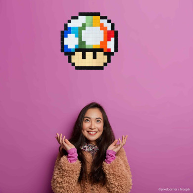 Pixel Art Kit "Big Shroom(s)"