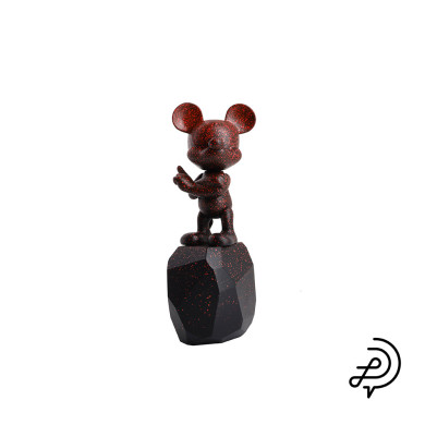 Mickey Rock Spread par Arik Levy Black & Red - 18 cm Mickey Rock Spread par Arik Levy Black & Red - 18 cm
