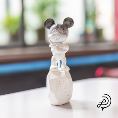 Mickey Rock Spread by Arik Levy White & Gold - 18 cm Mickey Rock Spread by Arik Levy White & Gold - 18 cm