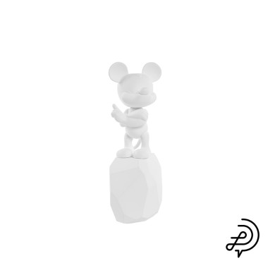 Mickey Rock par Arik Levy - 18 cm - white Mickey Rock par Arik Levy - 18 cm - white