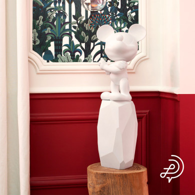 Mickey Rock par Arik Levy - 18 cm - white Mickey Rock par Arik Levy - 18 cm - white