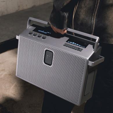 Mondo Greige Speaker - Large