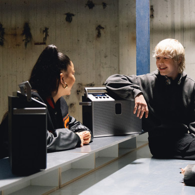 Mondo Greige Speaker - Large