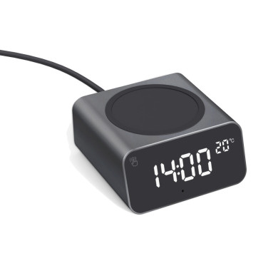 Reddi chargeur horloge sans fil - gris foncé