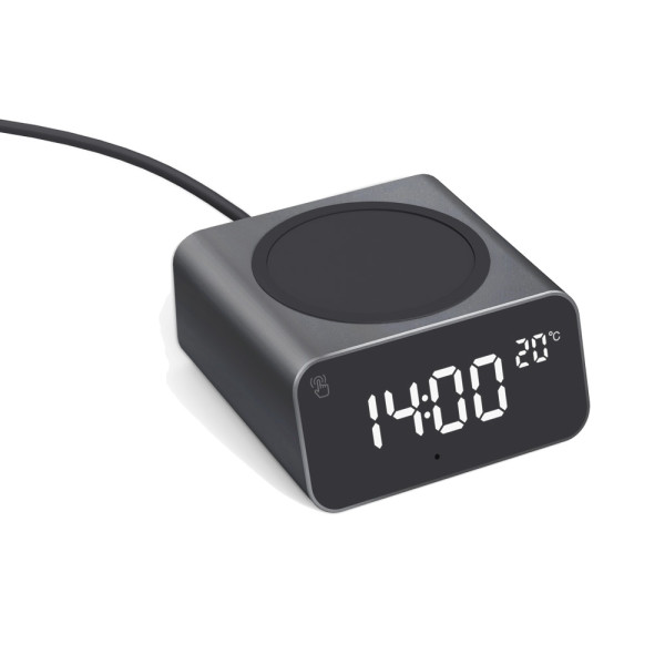 Reddi chargeur horloge sans fil - gris foncé Reddi chargeur horloge sans fil - gris foncé