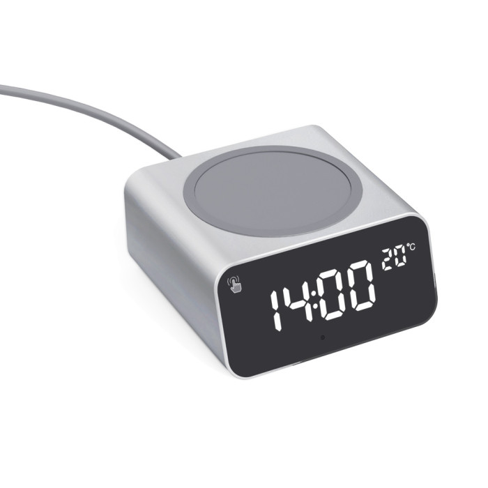 Reddit wireless clock charger - light gray Reddit wireless clock charger - light gray