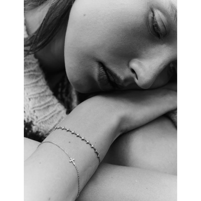 Bracelet Céleste or et diamants