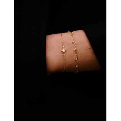 Bracelet Volupté or et diamants