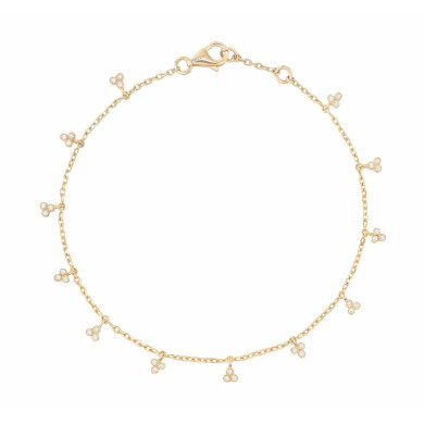 Bracelet Volupté or et diamants