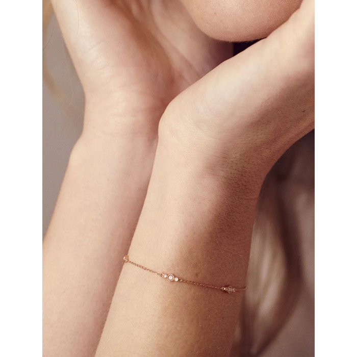 Bracelet Metropolis gold and Diamonds