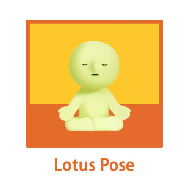 Smiski Yoga (1 pièce)