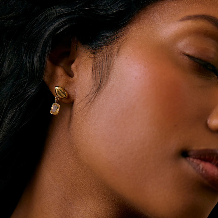 Boucles d'oreilles citrine Lison Boucles d'oreilles citrine Lison