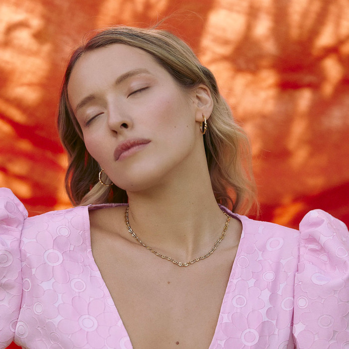 Boucles d'oreilles Créoles Iris