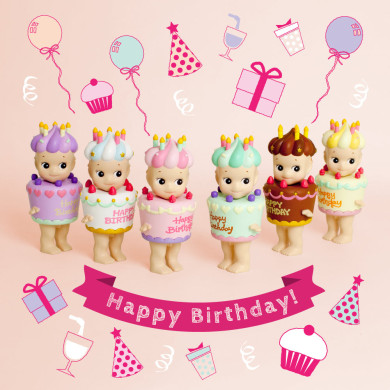 Série Happy Birthday (1 pièce) - Sonny Angel Série Happy Birthday (1 pièce) - Sonny Angel