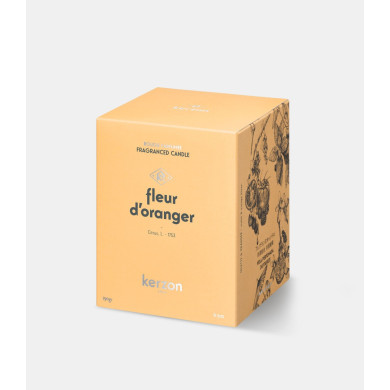 Fragranced candle Fleur d'Oranger