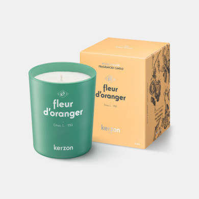 Fragranced candle Fleur d'Oranger