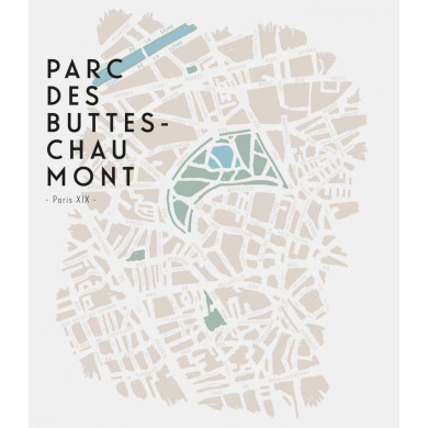 Bougie parfumée Parc des Buttes-Chaumont