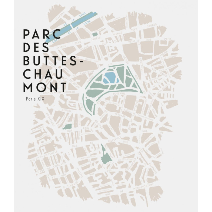 Bougie parfumée Parc des Buttes-Chaumont