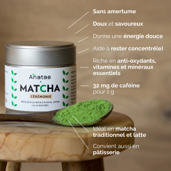 Thé Matcha Cérémonie 30g Thé Matcha Cérémonie 30g