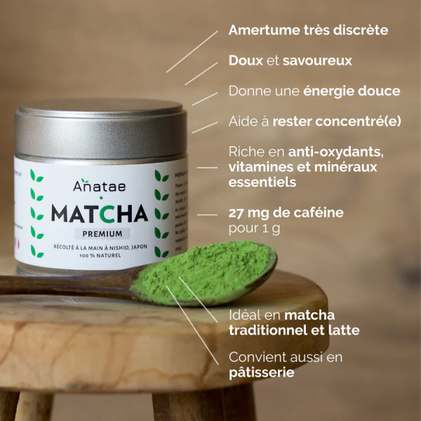 Thé Matcha Premium 30g Thé Matcha Premium 30g