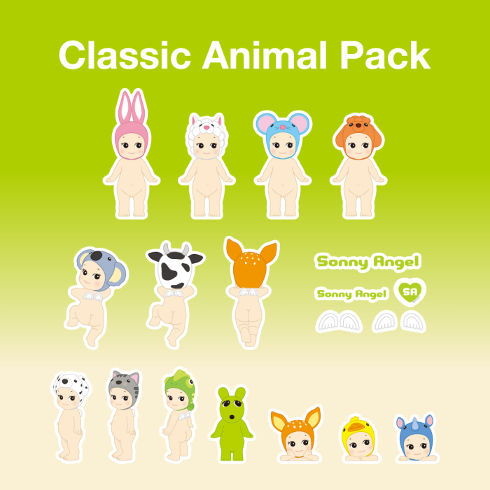 Stickers Sonny Angel (20 pièces)