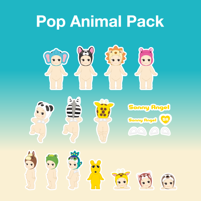 Stickers Sonny Angel (20 pièces)