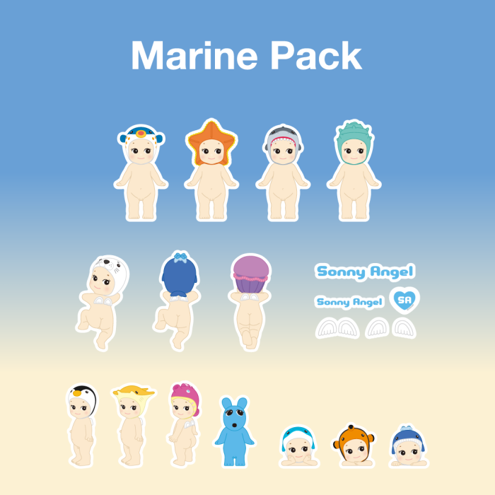 Stickers Sonny Angel (20 pièces)