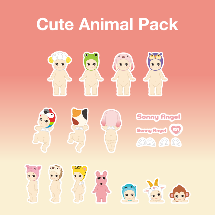 Stickers Sonny Angel (20 pièces)