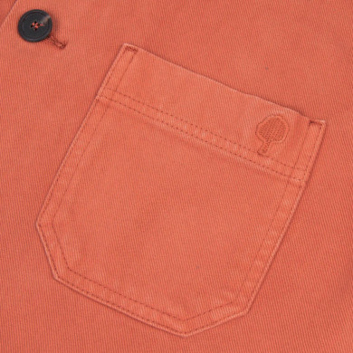 Brick jacket cotton & recycled cotton - GAVRE model