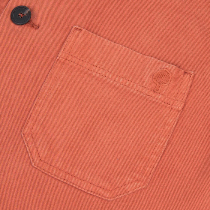 Brick jacket cotton & recycled cotton - GAVRE model Brick jacket cotton & recycled cotton - GAVRE model