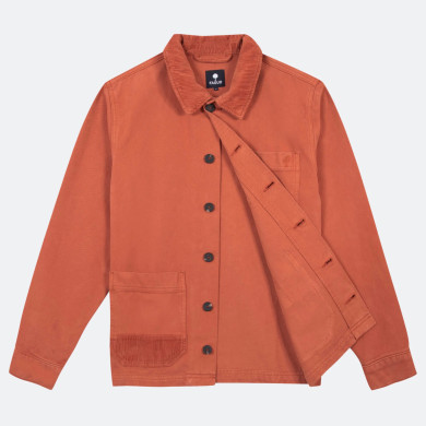 Brick jacket cotton & recycled cotton - GAVRE model