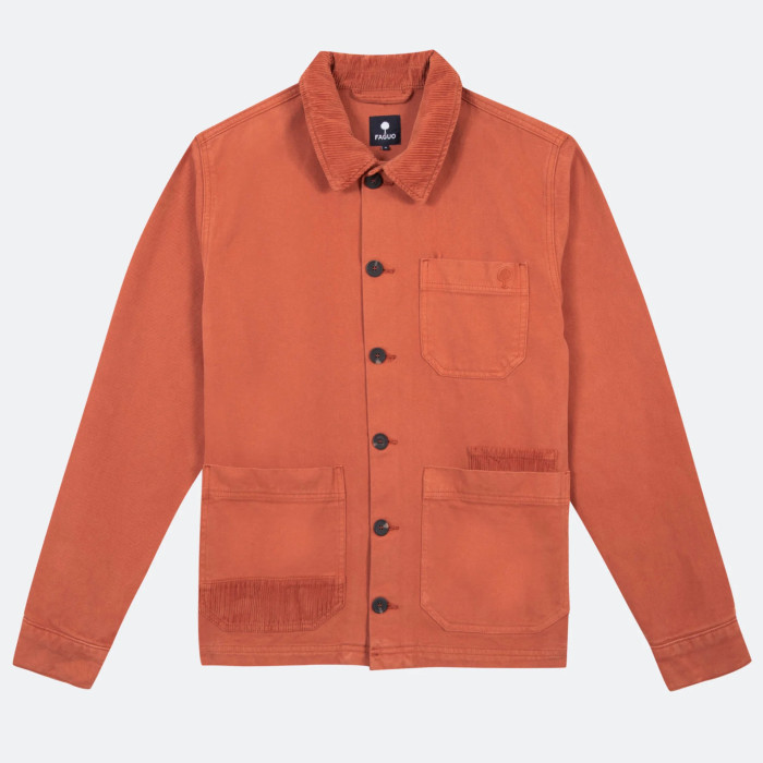 Brick jacket cotton & recycled cotton - GAVRE model Brick jacket cotton & recycled cotton - GAVRE model