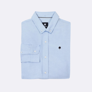 Sky blue shirt cotton - IVOY model