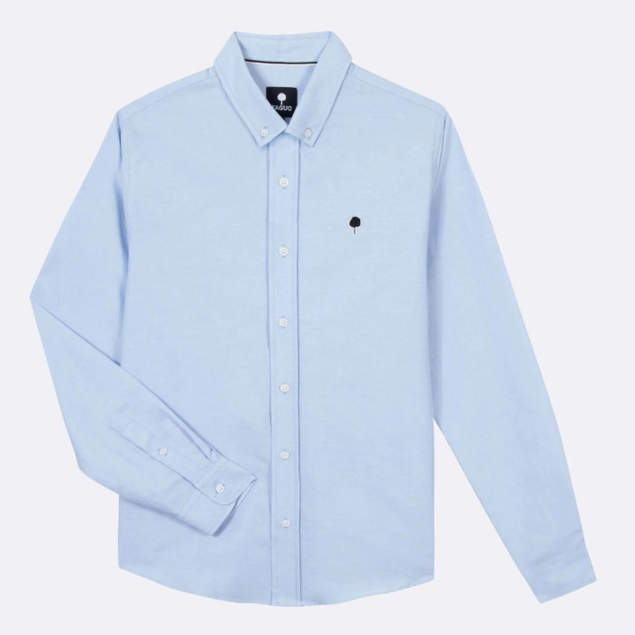 Sky blue shirt cotton - IVOY model Sky blue shirt cotton - IVOY model