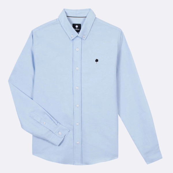 Chemise bleu ciel coton - modèle IVOY Chemise bleu ciel coton - modèle IVOY