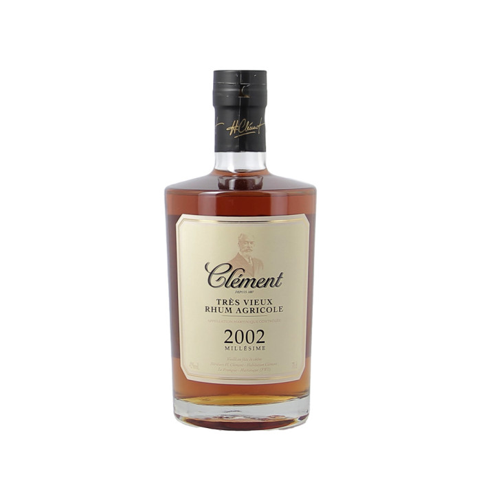 Rhum agricole - Rhum vieux - Millésime 2002