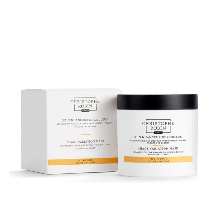 Soin nuanceur de couleur blond doré