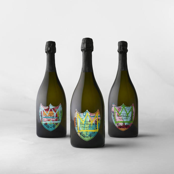 Dom Pérignon Vintage Jean-Michel Basquiat Édition Spéciale 2015 - design bleu - une bouteille (75 cl) Dom Pérignon Vintage Jean-Michel Basquiat Édition Spéciale 2015 - design bleu - une bouteille (75 cl)