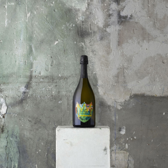 Dom Pérignon Vintage Jean-Michel Basquiat Édition Spéciale 2015 - design jaune - une bouteille (75 cl) Dom Pérignon Vintage Jean-Michel Basquiat Édition Spéciale 2015 - design jaune - une bouteille (75 cl)